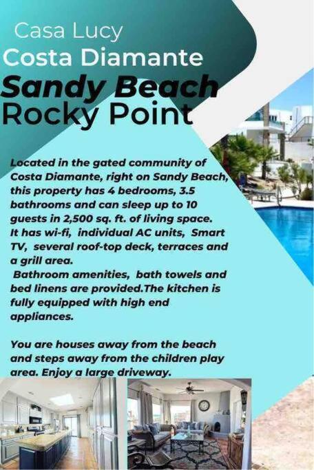 Lux 3 Master Bdroom On Sandy Beach W No Cleaining Fee ปูแอร์โตเปญาสโก ภายนอก รูปภาพ